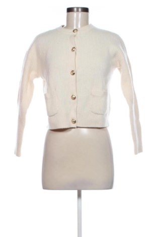 Дамска жилетка Massimo Dutti, Размер S, Цвят Екрю, Цена 42,00 €, #137713240