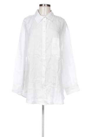Γυναικείο πουκάμισο H&M, Μέγεθος XXL, Χρώμα Λευκό, Τιμή 13,99 €, #137709339