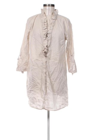 Cămașă de femei Zara, Mărime L, Culoare Ecru, Preț 83,99 Lei, #137715965