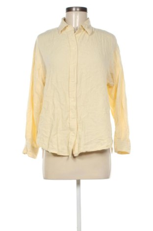 Cămașă de femei Stradivarius, Mărime M, Culoare Galben, Preț 47,24 Lei, #137718085