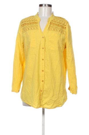 Cămașă de femei Flora, Mărime XL, Culoare Galben, Preț 141,72 Lei, #137728434