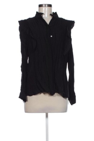 Дамска риза Massimo Dutti, Размер M, Цвят Черен, Цена 26,67 €, #137729860