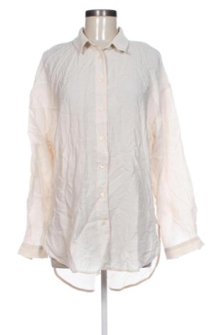 Cămașă de femei Zara, Mărime M, Culoare Ecru, Preț 63,00 Lei, #137730042