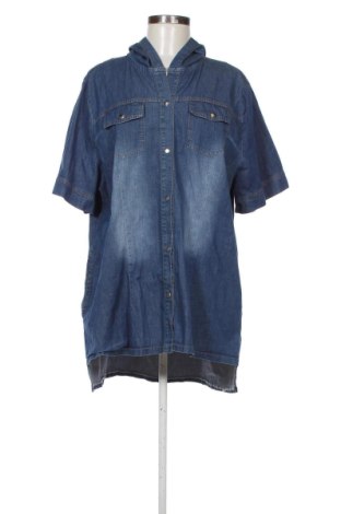 Cămașă de femei Unbranded, Mărime 3XL, Culoare Albastru, Preț 78,74 Lei, #137731708