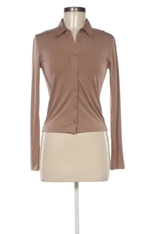 Cămașă de femei Stradivarius, Mărime M, Culoare Bej, Preț 41,99 Lei, #137731841