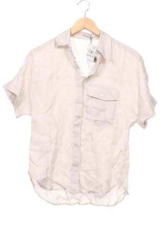 Cămașă de femei Mango, Mărime XS, Culoare Ecru, Preț 106,00 Lei, #137736180