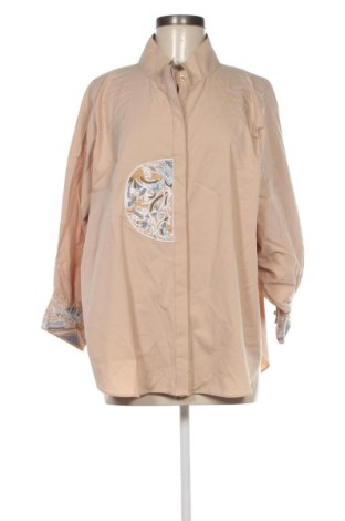 Γυναικείο πουκάμισο Unbranded, Μέγεθος XXL, Χρώμα  Μπέζ, Τιμή 11,24 €, #137736236