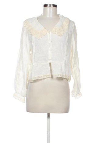 Dámska košeľa  Zara, Veľkosť M, Farba Kremová, Cena  37,40 €, #137740325