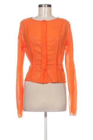 Cămașă de femei SHEIN, Mărime XS, Culoare Portocaliu, Preț 36,74 Lei, #137744671