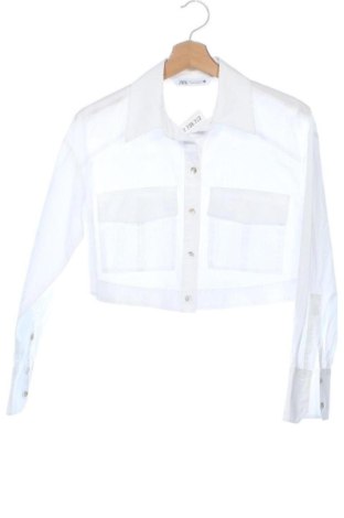 Dámska košeľa  Zara, Veľkosť XS, Farba Biela, Cena  13,00 €, #137739702