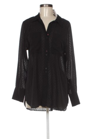 Cămașă de femei Zara, Mărime M, Culoare Negru, Preț 99,00 Lei, #137750360