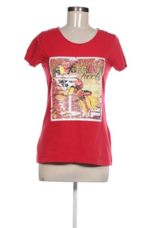 Damski T-shirt Unbranded, Rozmiar L, Kolor Czerwony, Cena 33,87 zł, #137705668