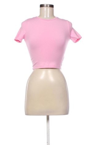 Damski T-shirt Zara, Rozmiar XS, Kolor Różowy, Cena 34,68 zł, #137707194
