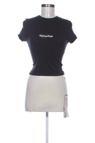 Damski T-shirt Missguided, Rozmiar XS, Kolor Czarny, Cena 44,36 zł, #137711151