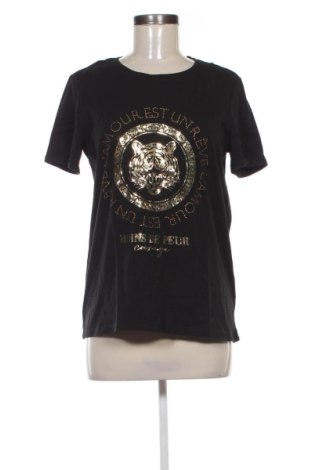 Γυναικείο t-shirt Mohito, Μέγεθος M, Χρώμα Μαύρο, Τιμή 10,00 €, #137714913
