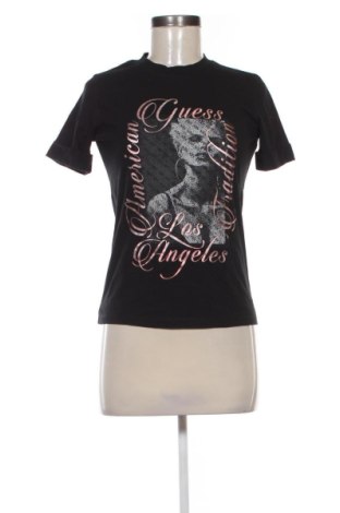Γυναικείο t-shirt Guess, Μέγεθος XS, Χρώμα Μαύρο, Τιμή 21,00 €, #137714973