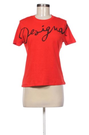 Tricou de femei Desigual, Mărime L, Culoare Roșu, Preț 116,58 Lei, #137721371