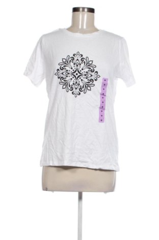 Γυναικείο t-shirt Sinsay, Μέγεθος M, Χρώμα Λευκό, Τιμή 9,00 €, #137722146