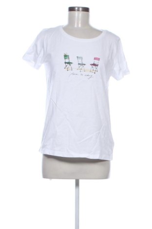 Γυναικείο t-shirt More & More, Μέγεθος M, Χρώμα Λευκό, Τιμή 14,00 €, #137725400