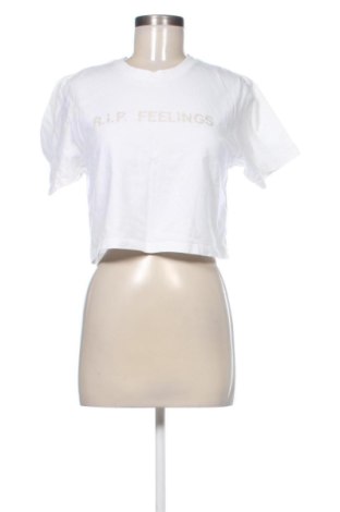 Tricou de femei Forever 21, Mărime M, Culoare Alb, Preț 73,49 Lei, #137731023