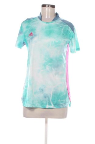 Damen T-Shirt Adidas, Größe S, Farbe Mehrfarbig, Preis 18,00 €, #137734147
