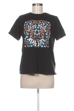 Γυναικείο t-shirt ONLY, Μέγεθος L, Χρώμα Μαύρο, Τιμή 9,00 €, #137735990
