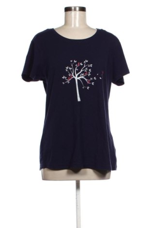 Γυναικείο t-shirt Mountain Warehouse, Μέγεθος XL, Χρώμα Μπλέ, Τιμή 24,78 €, #137736358