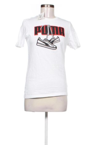 Γυναικείο t-shirt PUMA, Μέγεθος S, Χρώμα Λευκό, Τιμή 18,48 €, #137743500