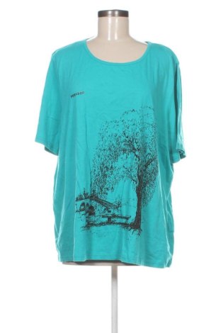 Tricou de femei Unbranded, Mărime XXL, Culoare Albastru, Preț 57,74 Lei, #137744683