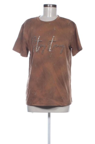 Damski T-shirt Unbranded, Rozmiar M, Kolor Brązowy, Cena 69,90 zł, #137745947