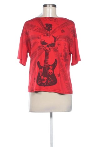 Γυναικείο t-shirt Unbranded, Μέγεθος L, Χρώμα Κόκκινο, Τιμή 8,57 €, #137746792