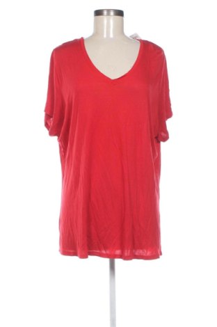 Γυναικείο t-shirt Kiabi, Μέγεθος XXL, Χρώμα Κόκκινο, Τιμή 10,48 €, #137748571