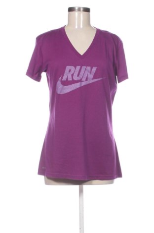 Tricou de femei Nike, Mărime M, Culoare Mov, Preț 89,23 Lei, #137753996
