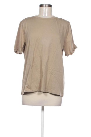 Damski T-shirt Pieces, Rozmiar L, Kolor Beżowy, Cena 71,99 zł, #137755150