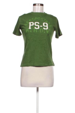 Дамска тениска Aeropostale, Размер M, Цвят Зелен, Цена 12,49 €, #137699417