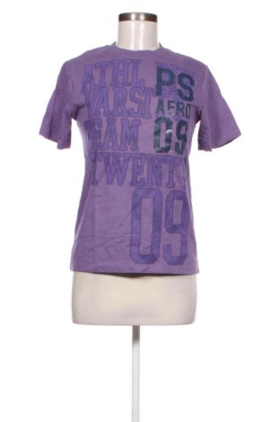 Damski T-shirt Aeropostale, Rozmiar L, Kolor Fioletowy, Cena 52,53 zł, #137699429