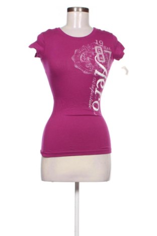 Дамска тениска Aeropostale, Размер XS, Цвят Лилав, Цена 12,41 €, #137699666