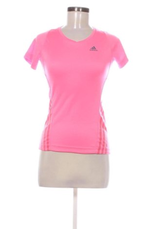 Damski T-shirt Adidas, Rozmiar XS, Kolor Różowy, Cena 60,49 zł, #137705490
