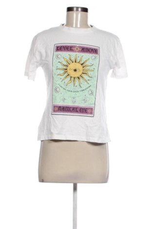 Damski T-shirt Chicoree, Rozmiar S, Kolor Biały, Cena 32,26 zł, #137711865