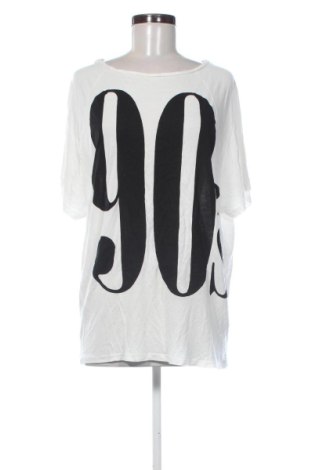 Tricou de femei Bershka, Mărime L, Culoare Alb, Preț 47,24 Lei, #137734486