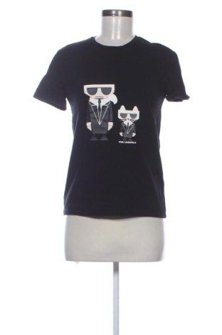 Damen T-Shirt Karl Lagerfeld, Größe S, Farbe Schwarz, Preis 46,00 €, #137754937