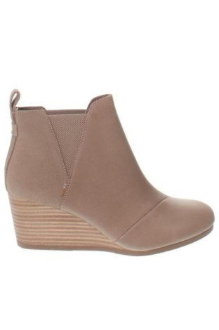 Damen Stiefeletten Toms, Größe 40, Farbe Beige, Preis 87,99 €, #137513125