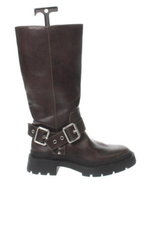 Cizme de damă Zara, Mărime 41, Culoare Maro, Preț 188,97 Lei, #137756806