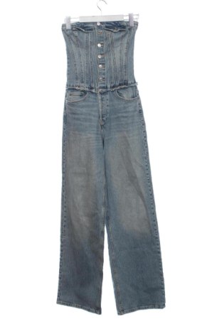 Salopetă lungă de damă Zara, Mărime S, Culoare Albastru, Preț 132,17 Lei, #137710216