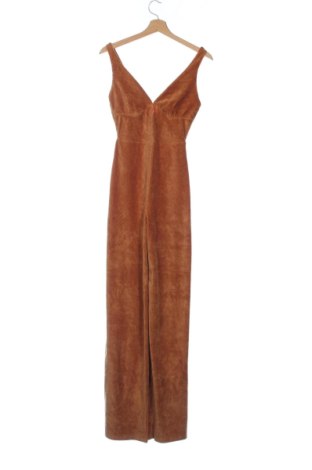 Salopetă lungă de damă Bershka, Mărime XXS, Culoare Portocaliu, Preț 136,48 Lei, #137720850