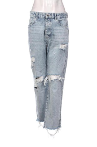 Damskie jeansy Zara, Rozmiar L, Kolor Niebieski, Cena 67,74 zł, #137702061
