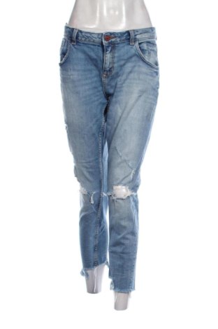 Damskie jeansy Zara, Rozmiar XL, Kolor Niebieski, Cena 63,50 zł, #137705512