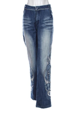 Blugi de femei Unbranded, Mărime 4XL, Culoare Albastru, Preț 94,48 Lei, #137706991
