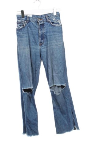 Blugi de femei Zara, Mărime XS, Culoare Albastru, Preț 73,49 Lei, #137709901