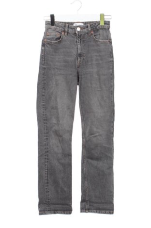 Blugi de femei Zara, Mărime XS, Culoare Gri, Preț 57,74 Lei, #137711152